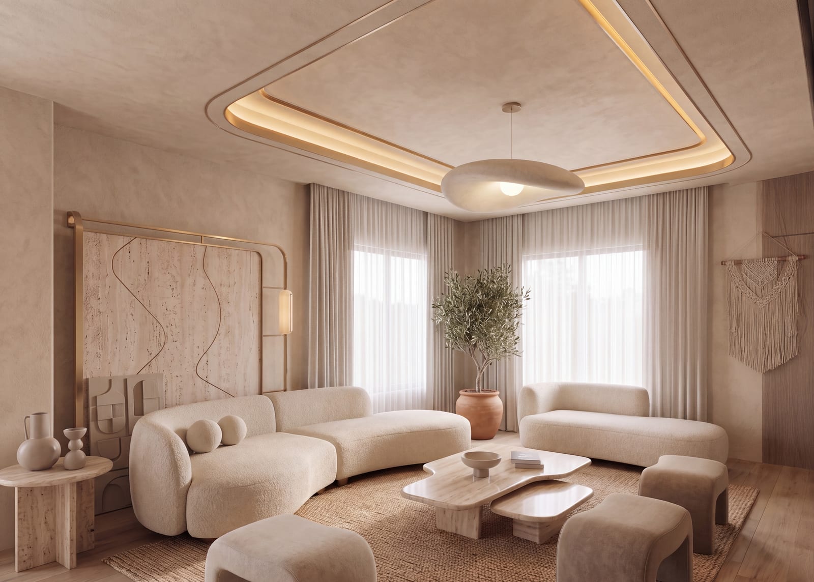 Living space — base render